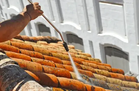 Nettoyage de toitures - La Landec